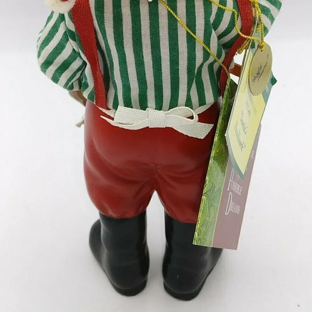 Clothtiques Possible Dreams Santa #805006 Santa's Handiwork 97 Christmas Holiday